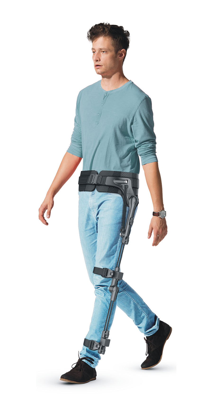 可穿戴仿生外骨骼辅具